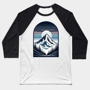 Mount Rainier Baseball T-Shirt